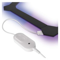 GoSmart LED Leuchte Lines schwarz, 9 Teile, 34 W, RGBIC dimmbar, WiFi