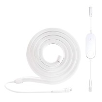 GoSmart Flexible LED-Leiste NEON weiß, 3 m, 23 W, RGBIC dimmbar, WiFi
