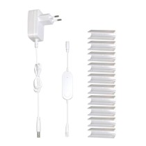 GoSmart Flexible LED-Leiste NEON weiß, 3 m, 23 W, RGBIC dimmbar, WiFi