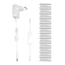 GoSmart Flexible LED-Leiste NEON weiß, 5 m, 33 W, RGBIC dimmbar, WiFi