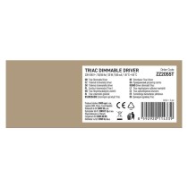 Triac dimmbarer Treiber für LED-Leuchte 550mA 20W