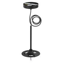 Pendel kit für led lum. schwarz