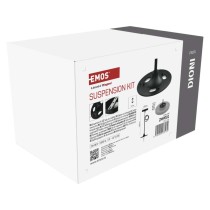 Pendel kit für led lum. schwarz