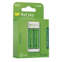 GP Akkumulátor töltő Eco E211+2xAA ReCyko 2000mAh