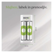 GP polnilec baterij Eco E221 + 2× AA GP ReCyko 2100
