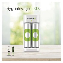 GP Ładowarka Recyko Eco E221 + 2× AA ReCyko 2100   /*MPP