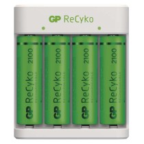 GP Akkumulátor töltő Eco E411+2xAA ReCyko 2100mAh