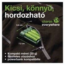GP Akkumulátor töltő USB Adapter Everyday B421+4xAA GP ReCyko 2700mAh