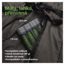 Nabíječka baterií GP Speed M451 + 4× AA ReCyko 2700