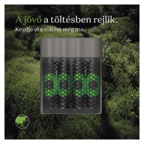 GP Akkumulátor töltő Speed M452 + 4xAA ReCyko 2600mAh