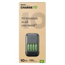 GP Akkumulátor töltő Charge 10 S491 + 4× AA