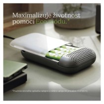 Ultra-rychlá nabíječka baterií GP Charge 10 S491 + 4× AA