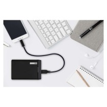 Power bank EMOS Alpha 5, 5000 mAh, čierny + kabel USB-C