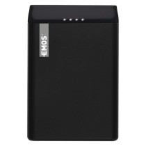 Power bank EMOS Alpha 5, 5000 mAh, čierny + kabel USB-C