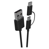 Power bank EMOS Alpha 5, 5000 mAh, čierny + kabel USB-C