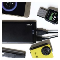 Powerbank EMOS Alpha 10S, 10 000 mAh, 10 W, schwarz