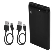 Powerbank EMOS Alpha 10S, 10 000 mAh, 10 W, schwarz