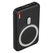 EMOS Powerbank WI 1023D, 10 000 mAh, 22,5 W+Wireless, fekete