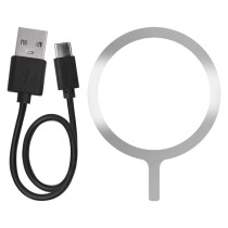 EMOS Powerbank WI 1023D, 10 000 mAh, 22,5 W+Wireless, fekete