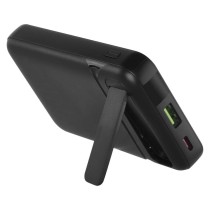 EMOS Powerbank WI 1023D, 10 000 mAh, 22,5 W+Wireless, fekete