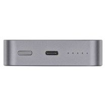 EMOS Powerbank WI 1046, 10 000 mAh, 20 W+Wireless, szürke
