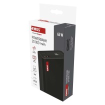 EMOS Powerbank NTBF20, 20 000 mAh, 65 W PD, fekete
