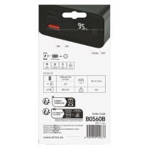 EMOS Powerbank NTBF20, 20 000 mAh, 65 W PD, fekete