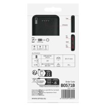 EMOS AlphaQ3 powerbank, 10 000 mAh, 22,5 W, črni