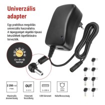 EMOS Univerzális töltőadapter 2250mA USB