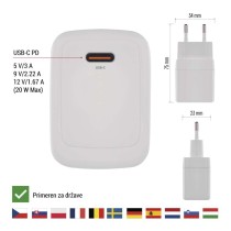 USB polnilec hišni GaN PD 20 W max.