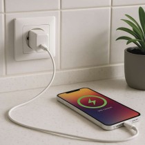 Universalus USB sieninis įkroviklis GaN PD 20 W maks.
