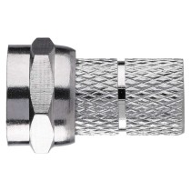 Konnektor F-Stecker für Koaxialkabel CB113, 10 Stk.