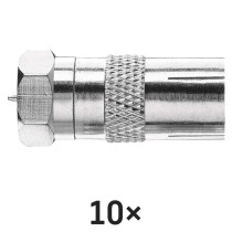 Reduktion F-Stecker – IEC-Buchse, 10 Stk.
