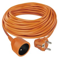 Prodlužovací kabel 25 m / 1 zásuvka / oranžový / PVC / 230 V / 1,5 mm2