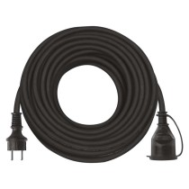 Przedłużacz ogrodowy 25 m / 1 gniazdo / czarny / guma-neopren / 230 V / 2,5 mm2
