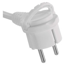 Prodlužovací kabel 1,4 m / 2 zásuvky+2×USB-A+1×USB-C / bílý / PVC / 1,5 mm2