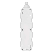 Predlžovací kábel 7 m / 4 zásuvky / biely / PVC / 1,5 mm2