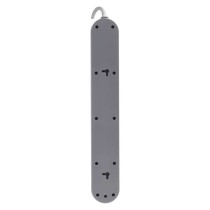 Prodlužovací kabel 3 m / 5 zásuvky / s vypínačem / bílý / 1×USB-A + 1×USB-C / 1,5 mm2