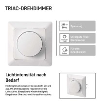 Triac Dimmer Nr. 6 für dimmbare LED-Lampen