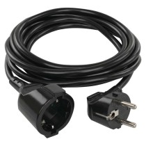 Hosszabbító 3 m / 1 aljzat / fekete / PVC / 1,5 mm2