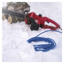 Fagyásálló hosszabbító kábel 10 m / 1 socket / black / PVC / 230 V / 1,5 mm2