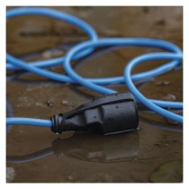 Fagyásálló hosszabbító kábel 10 m / 1 socket / black / PVC / 230 V / 1,5 mm2