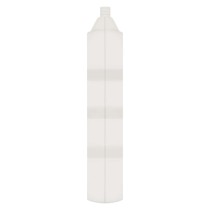 Hosszabbító 5 m / 4 aljzat / fehér / PVC / 1,5 mm2