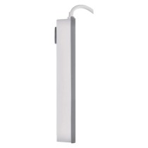 Steckdosenleiste 2 m / 3 Steckdosen / Schalter / weiß / 1× USB-A + 1× USB-C / 1,5 mm2