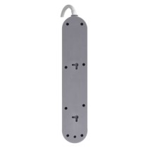 Steckdosenleiste 2 m / 3 Steckdosen / Schalter / weiß / 1× USB-A + 1× USB-C / 1,5 mm2