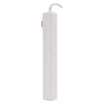 Steckdosenleiste 2 m / 3 Steckdosen / Schalter / weiß / 1× USB-A + 1× USB-C / 1,5 mm2