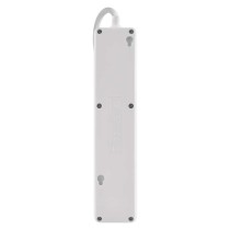 Steckdosenleiste 2 m / 3 Steckdosen / Schalter / weiß / 1× USB-A + 1× USB-C / 1,5 mm2