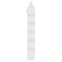 Hosszabbító 3 m / 5 aljzat / kapcsolós / fehér / PVC / 1,5 mm2