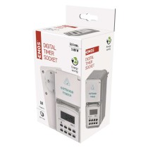 Digitalna stikalna ura tedenska IP44 P5525 schuko