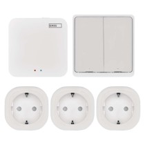 Set GoSmart: 3x WiFi-Steckdose IP-3002S, 1x Szenenschalter, 1x ZigBee Gateway